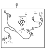 68046310AA - Mopar Accessories - Component Parts: Tie Strap for Mopar Image