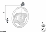 61319242983 - Vehicle Electrical System: Set of Shift Paddles for BMW Image