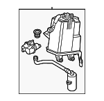 16117164407 - Emission System: Canister for BMW Image