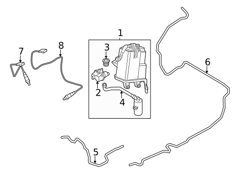 Emission Components for 2013 BMW X5 #0