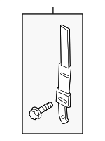 FL3Z15613D74AB - Body: Child Restraint Anchor Plate for Ford Image