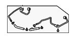 282553N101 - Engine: Water Feed Tube for Hyundai Image