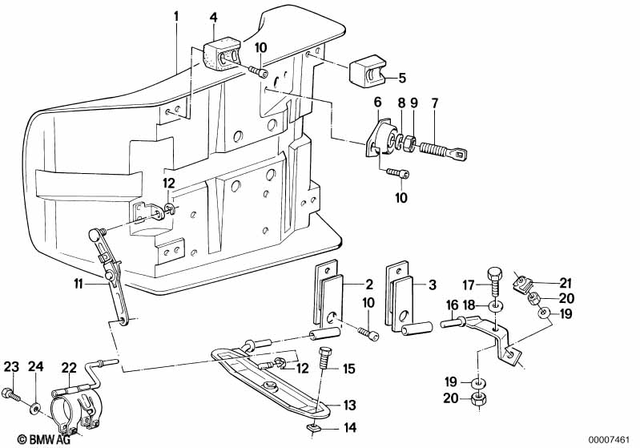 52531451207 - Seats and Seat Bench: Bump Stop -  for BMW-Motorrad Image