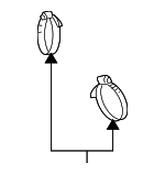 N0245085 - Engine: Intake Hose Clamp for Audi Image