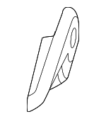 5NJ20DX9AA - Body: Seat Back Recliner Adjustment Handle for SRT: Viper Image