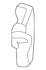 5NJ20DX9AA - Body: Seat Back Recliner Adjustment Handle for SRT: Viper Image