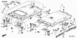 83201SDN305 - Interior/Bumper: SEAL for Honda Image