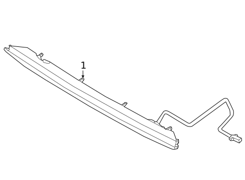 High Mounted Stop Lamp for 2025 Kia Carnival #0