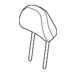 887002T540AN7 - Body: Headrest for Kia: Optima Image