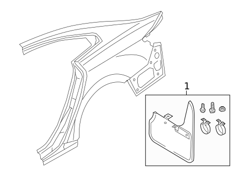 Exterior Trim - Quarter Panel for 2020 Volkswagen Arteon #0