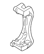 18029882 - Brakes: Mount Bracket for Buick: Century, LeSabre, Regal, Riviera | Chevrolet: Venture | Oldsmobile: Intrigue, Silhouette | Pontiac: Bonneville, Grand Prix, Montana, Trans Sport Image