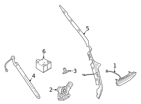 Tailgate & Midgate for 2025 Nissan Pathfinder #0