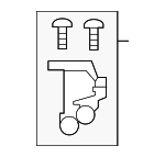 8119802080 - : 2014-2016 Toyota Corolla - Repair Bracket for Toyota: Corolla Image