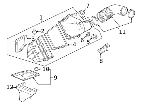 Air Intake for 2016 GMC Sierra 2500 HD #0