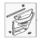 83700S87A01ZA - : Trim Panel Assembly for Honda: Accord Image