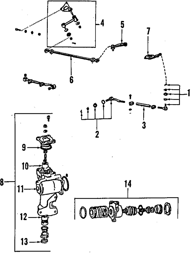 4540135240 - : Steering Pitman Arm for Toyota Image