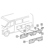 1AS83JB5AA - Interior Trim: Quarter Panel Exhauster for Mopar Image