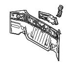 5830762010 - Body: Rear Body Panel for Toyota: Mirai Image