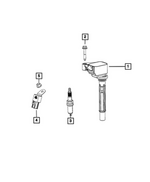 6511761AA - Electrical: Hex Flange Head Screw for Mopar Image