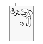 5355053010 - Body: Safety Catch for Lexus: IS F, IS250, IS350, LS460, LS600h Image