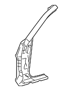 6113150040 - Body: Hinge Pillar for Lexus: LS460, LS600h Image