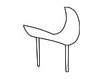 88940263 - Body: Headrest Cushion for GM Image