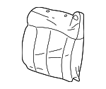19127409 - Body: Seat Back Cushion Cover for Chevrolet: Silverado 1500, Silverado 1500 Classic | GMC: Sierra 1500, Sierra 1500 Classic Image