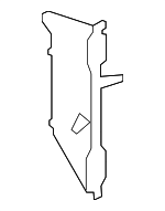 EUH000680 - Body: Insulator for Land Rover: LR4 Image