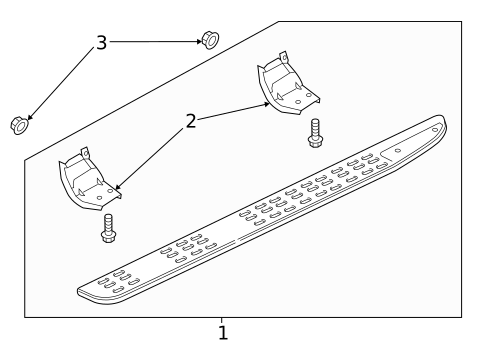 Running Board for 2018 Ford F-150 #1