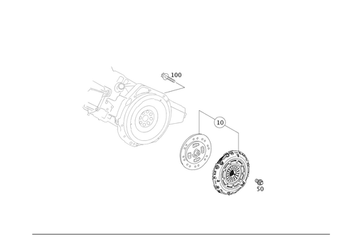 Clutch for 2015 Mercedes-Benz GLA250 #0