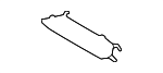 51415A50E77 - Body: Handle, Inside Inner Cover for BMW Image