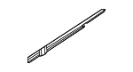 51355A058B1 - Body: Belt Weather-strip for BMW Image