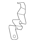 51425B35323 - Body: Switch Panel Bracket for BMW Image