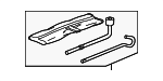89000S01A00 - Suspension: Tool Compartment for Honda: Accord Image