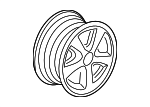 42700SDAA11 - : Wheel, Alloy for Honda Image