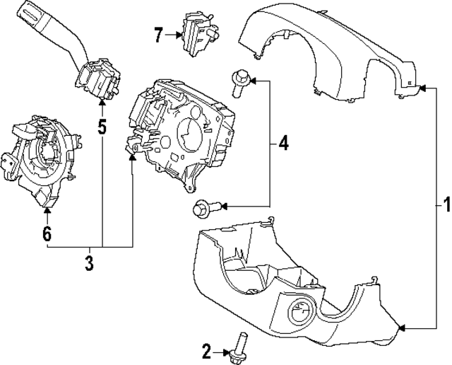 NL1Z13K359AA - : Turn Signal Switch for Ford: Expedition Image