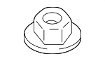 64509123157 - Electrical: Tail Lamp Assembly Nut for BMW Image