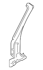 41217193287 - Body: Hinge Pillar for BMW: 128i, 135i, 135is Image