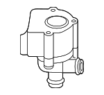 6H121601M - Cooling System: Auxiliary Pump for Volkswagen: Beetle, Jetta, Passat Image