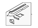 8W0802755 - Body: Rear Rail Assembly for Audi Image