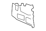 8W0806289 - Body: Front Plate for Audi Image