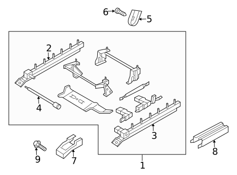 Tracks & Components for 2004 INFINITI M45 #0