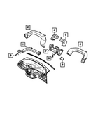 6509682AA - Air Conditioners and Heaters: Screw for Mopar Image