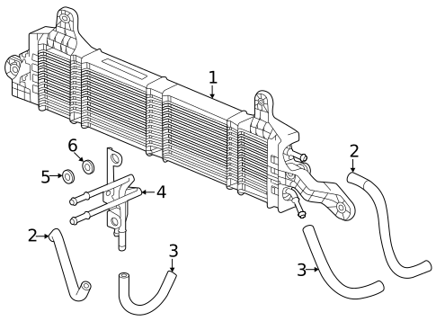 Oil Cooler for 2023 Honda Accord #0