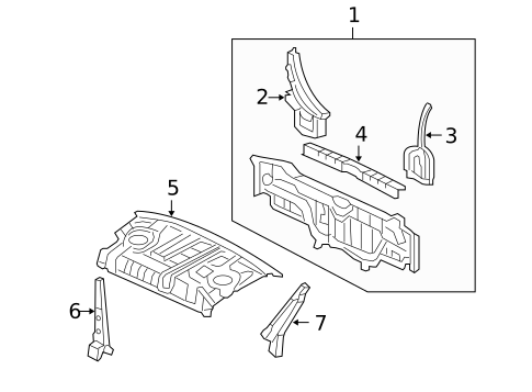 Rear Body for 2009 Honda Civic #0