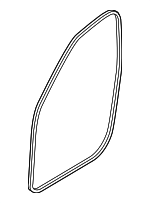 51723449348 - Body: Surround Weather-strip for BMW: X3 Image