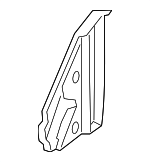 51163400324 - Body: Corner Pad for BMW: X3 Image