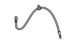 34308832137 - Brakes: Brake Hydraulic Hose for BMW Image