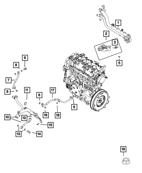 Water Pump and Related Parts for 2019 Fiat 124 Spider #0