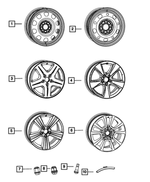 5154061AA - Wheels: Wheel Balance Tape Weight for Mopar Image